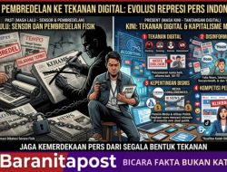 Kebebasan Pers Indonesia Diuji, Dari Pembredelan hingga Era Digital