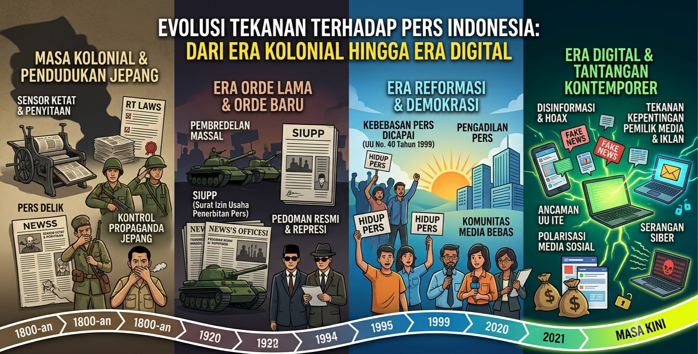 Kebebasan Pers Indonesia Diuji