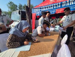 Donor Darah Merdeka Lapas Sidoarjo, Wujud Nyata Semangat HUT RI ke-81