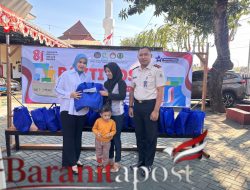 Bakti Sosial Lapas Sidoarjo, 45 Paket Sembako Disalurkan Sambut HUT RI Ke-81