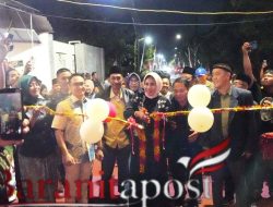 Gapura Megah Desa Jogosatru Jadi Ikon Baru Sukodono