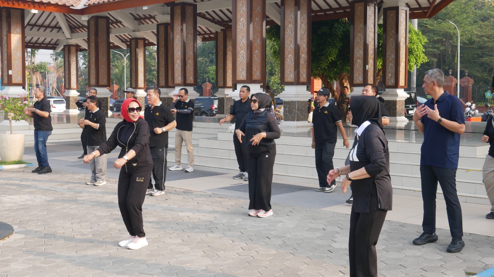 Senam Bersama ASN Sidoarjo Kembali Digelar di Alun-Alun