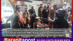Santri Manbaul Hikam Diduga Keracunan, Bupati Subandi Turun Tangan.