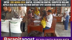 1.901 Warga Desa Bantur Terima Beras 3 Bulan Sekaligus, Pemdes Pastikan Tepat Sasaran.