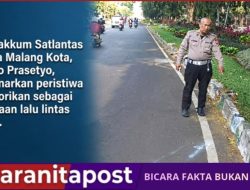 Pria Tewas Ditikungan Taman Median, Dugaan Kecelakaan Tunggal.