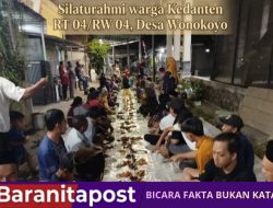 Warga Kedanten Gelar Makan Bersama dan Silaturahmi