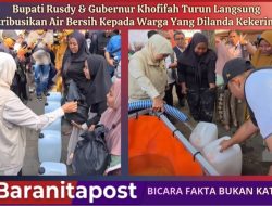 Senyum Sumringah Warga Dalam Aksi Sosial Bupati Rusdy Dan Khofifah.