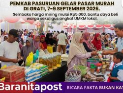 Minyak kita Rp13 Ribu & Beras Murah Warga Pasuruan Bersuka Cita
