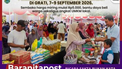 Minyak kita Rp13 Ribu & Beras Murah Warga Pasuruan Bersuka Cita