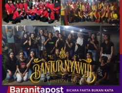 Kades Bantur Nanang Kosim Sambangi Latihan Karnaval, Gaungkan Semangat “Bantur Nyawiji”