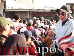 Sriatun Subandi Berbaur, Ribuan Warga Pabean Semarakkan Jalan Sehat