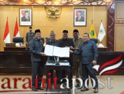 Bupati Subandi Ajukan Tiga Raperda Strategis ke DPRD Sidoarjo