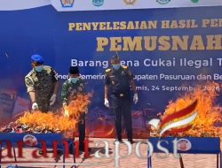 Bea Cukai Pasuruan Musnahkan 6,1 Juta Rokok Ilegal