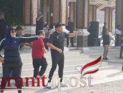 Senam Bersama ASN Sidoarjo, Subandi Tekankan Kesehatan dan Kekompakan