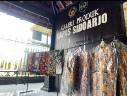 GIATJA Lapas Sidoarjo Dorong Warga Binaan Hasilkan Produk Bernilai