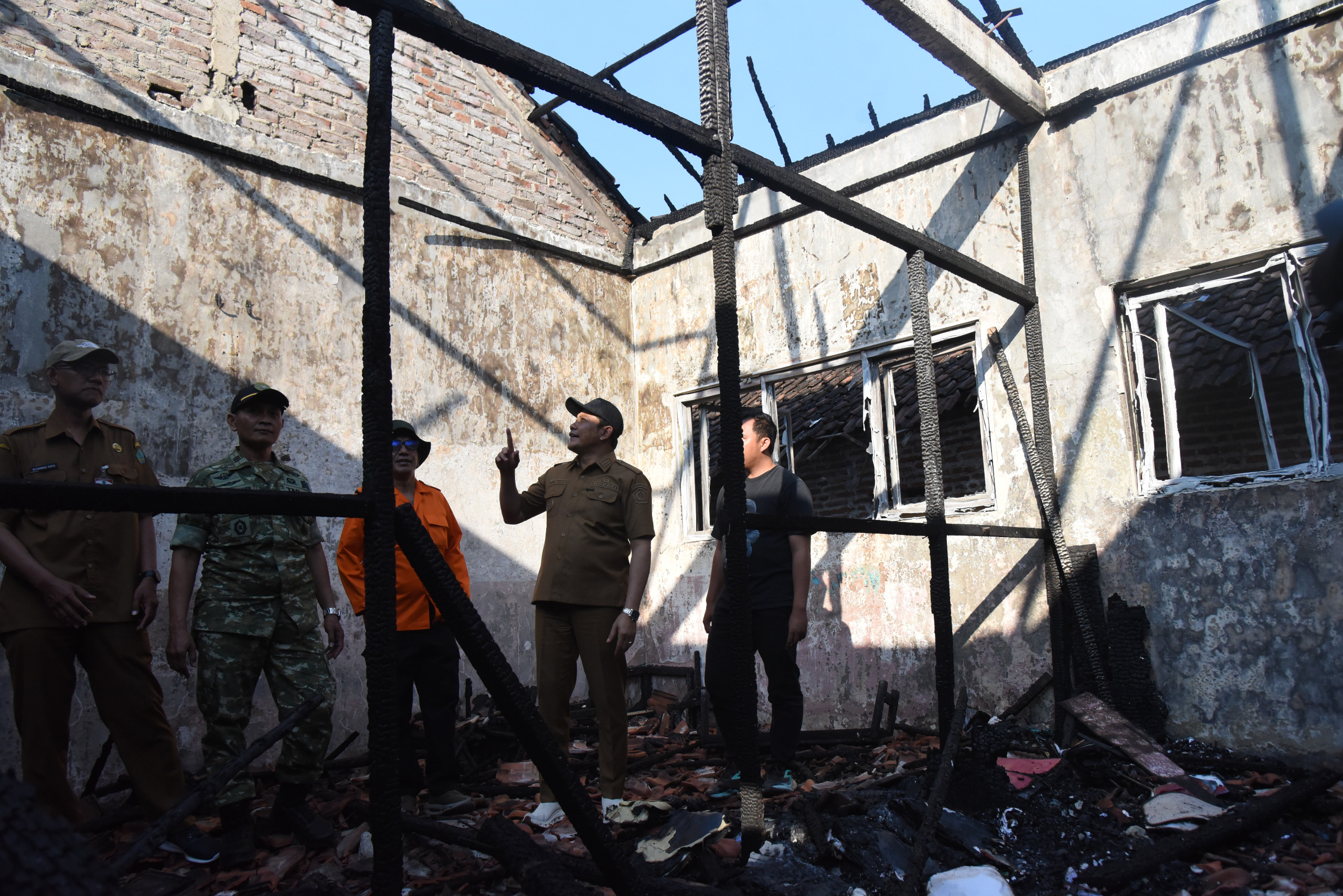 TK Di Sidoarjo Terbakar