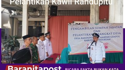 Pelantikan Kawil Randupitu Buka Babak Baru Pelayanan Desa Digital