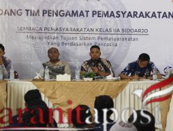 Lapas Sidoarjo Bahas Hak Integrasi 100 Warga Binaan
