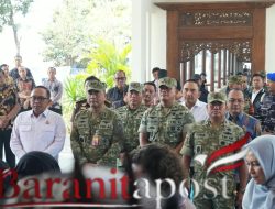 Danrem 084 Sambut Kapolda Jatim, Pererat Sinergi TNI–Polri